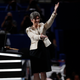 Joni Ernst and knees at the RNC, via AP.